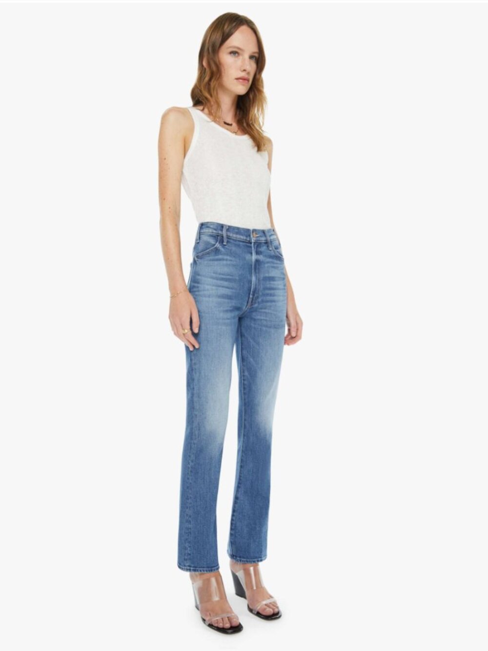 Mother Denim The Hustler Flood Size 25 NWT!  All your eggs in one basket